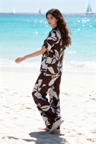 Jeanswest 🔥Hot Deal Price-Women's Linen Blend Beach Shirt | WSI-18405-01