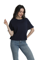 Jeanswest S6A-52-273034 Effortless Cotton Batwing Tee