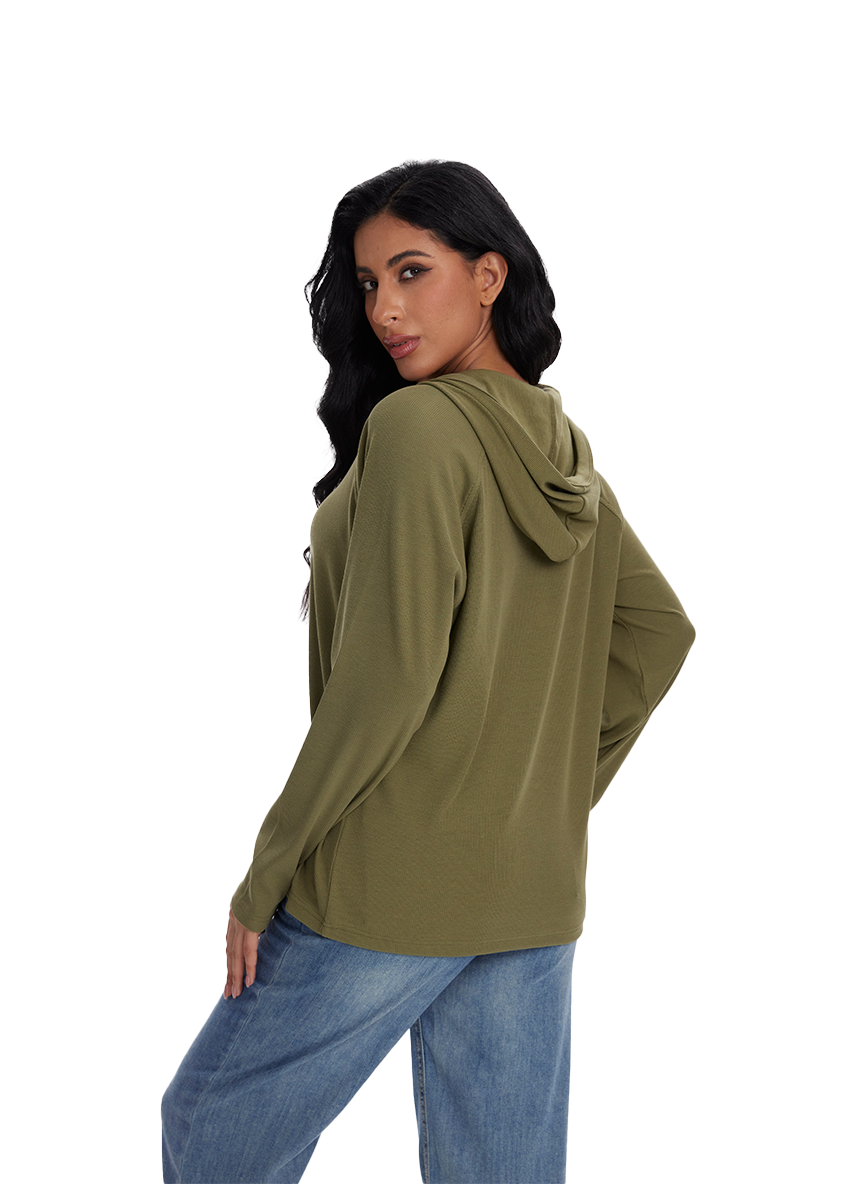 Jeanswest Jeanswest Aussie Comfort Hoodie Henley S6A-62-271006