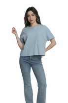 Jeanswest S6A-52-273034 Effortless Cotton Batwing Tee