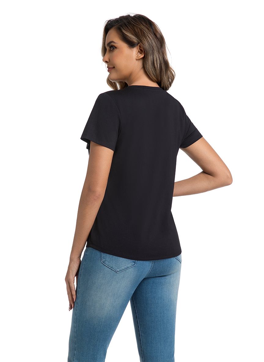 Jeanswest CloudSoft Women's V-Neck Tee - Effortless Australian Elegance S6A-52-273024