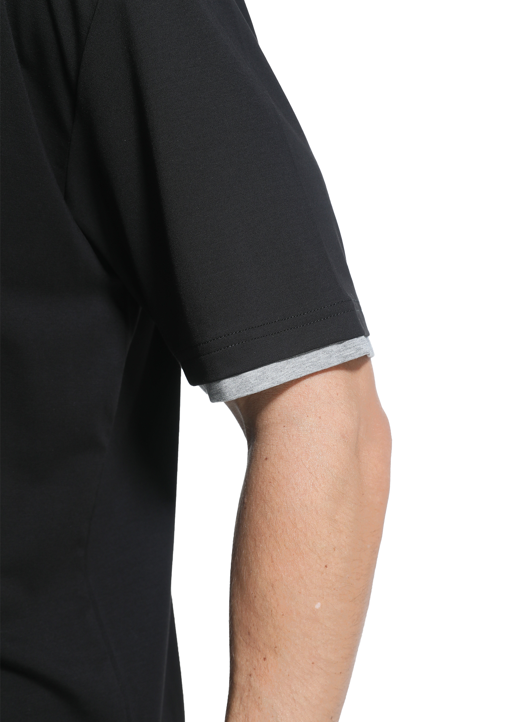 Jeanswest Jeanswest CloudSoft Mock Layer Round Neck Tee S6A-52-173028