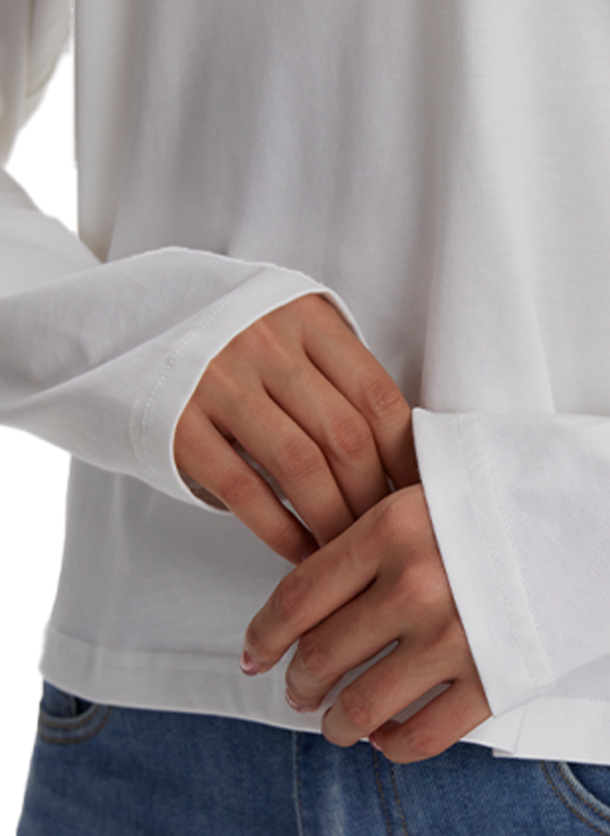 Jeanswest Jeanswest Aussie Chic V-Neck Long Sleeve Tee S6A-53-271006