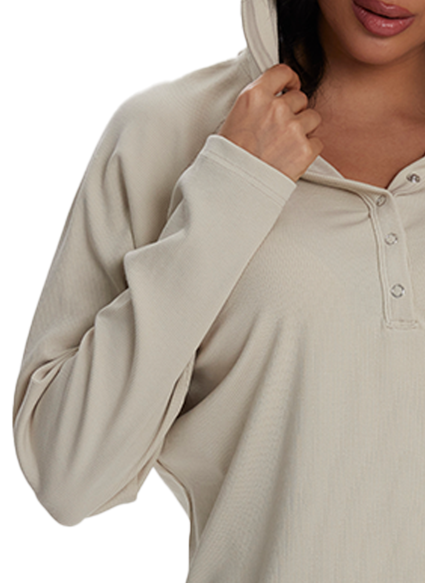 Jeanswest Jeanswest Aussie Comfort Hoodie Henley S6A-62-271006