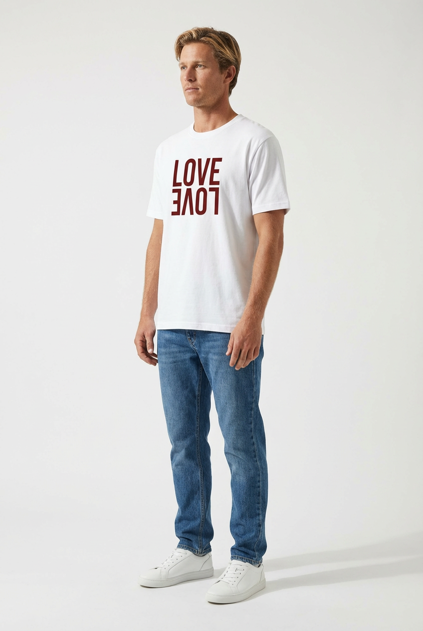 Jeanswest Jeanswest Valentine's Limited Edition Graphic Tee S6A-53-U73005