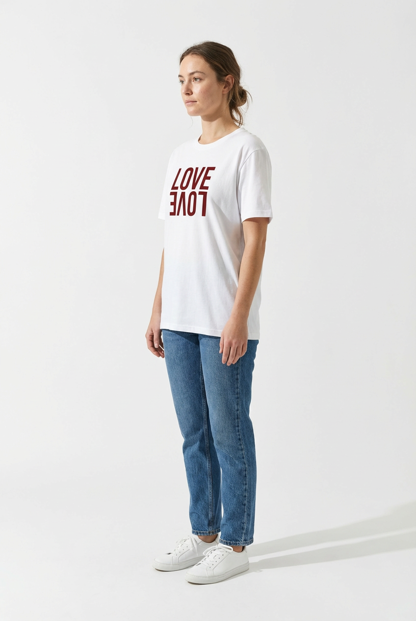Jeanswest Jeanswest Valentine's Limited Edition Graphic Tee S6A-53-U73005