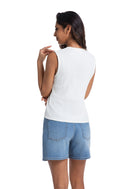 Jeanswest Jeanswest Emma Cotton Blend Tank Top - Perfect for Australian Summer WTO-18323