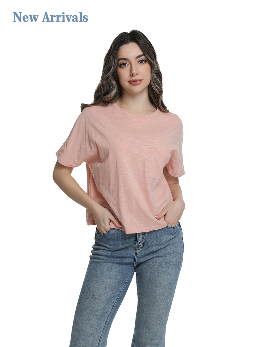 Jeanswest S6A-52-273034 Effortless Cotton Batwing Tee