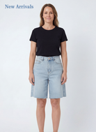 Jeanswest Jeanswest Classic Mid-Length Short - S6A-52-263002 Authentic Everyday Style