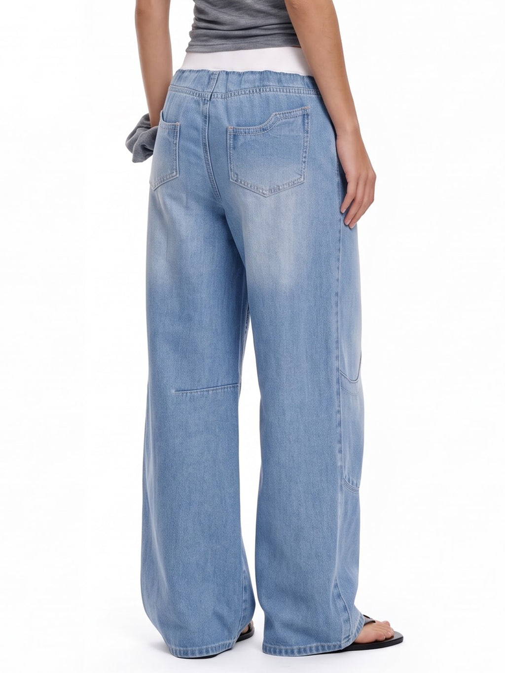 Low Rise Baggy Jeans