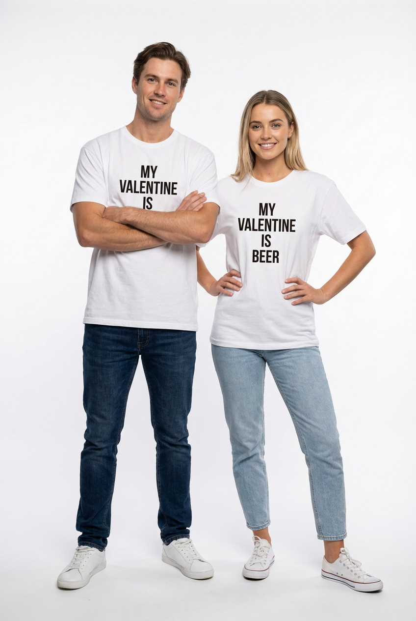 Jeanswest Jeanswest Valentine's Limited Edition Graphic Tee S6A-53-U73002