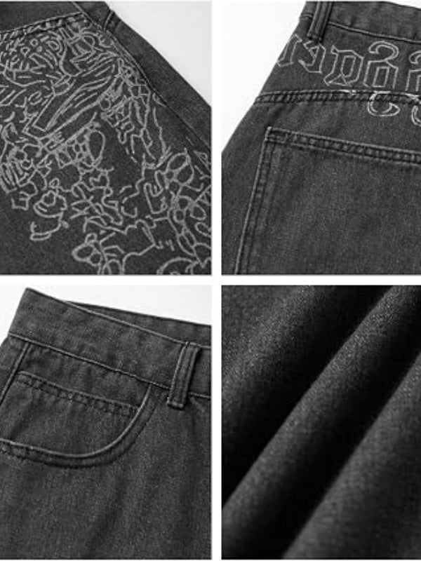 Retro High Street Boyfriend Jeans