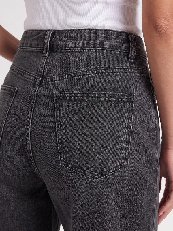 Women's Wide-Leg Denim Shorts