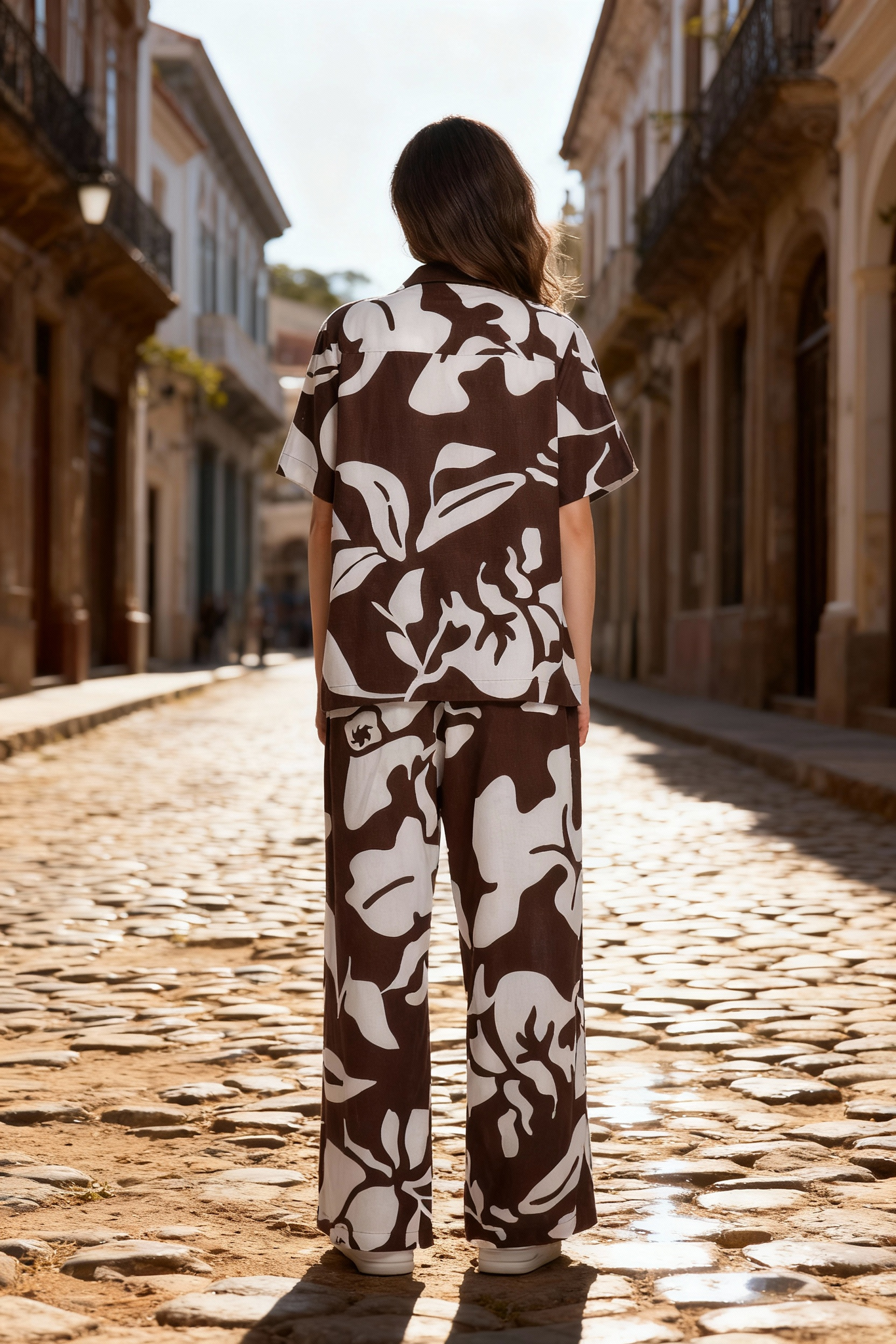 Jeanswest 🔥Hot Deal Price-Women's Linen Blend Beach Shirt | WSI-18405-01