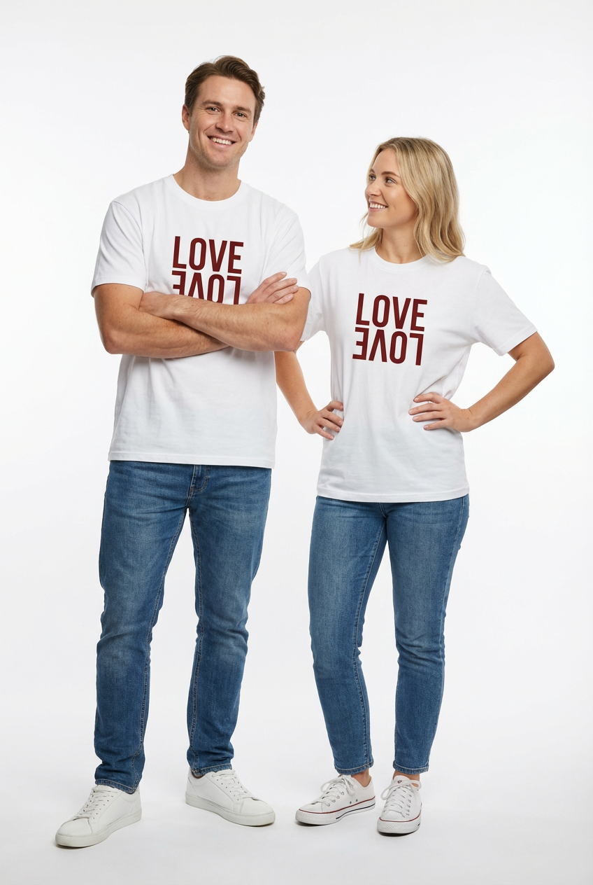 Jeanswest Jeanswest Valentine's Limited Edition Graphic Tee S6A-53-U73005