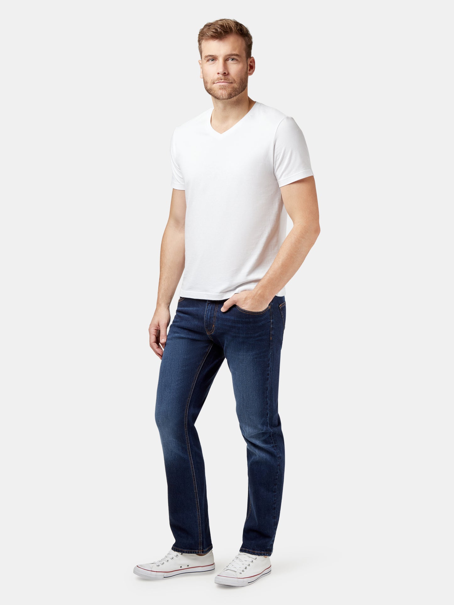 Straight Leg Jeans Original Blue