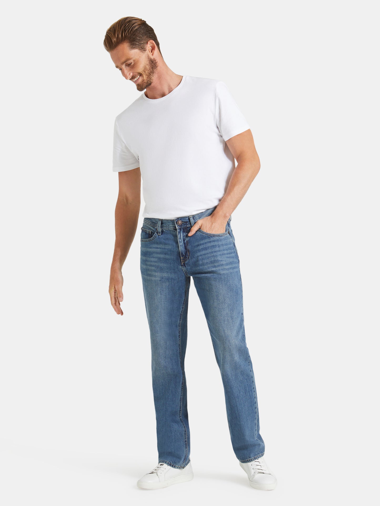 Straight Leg Jeans