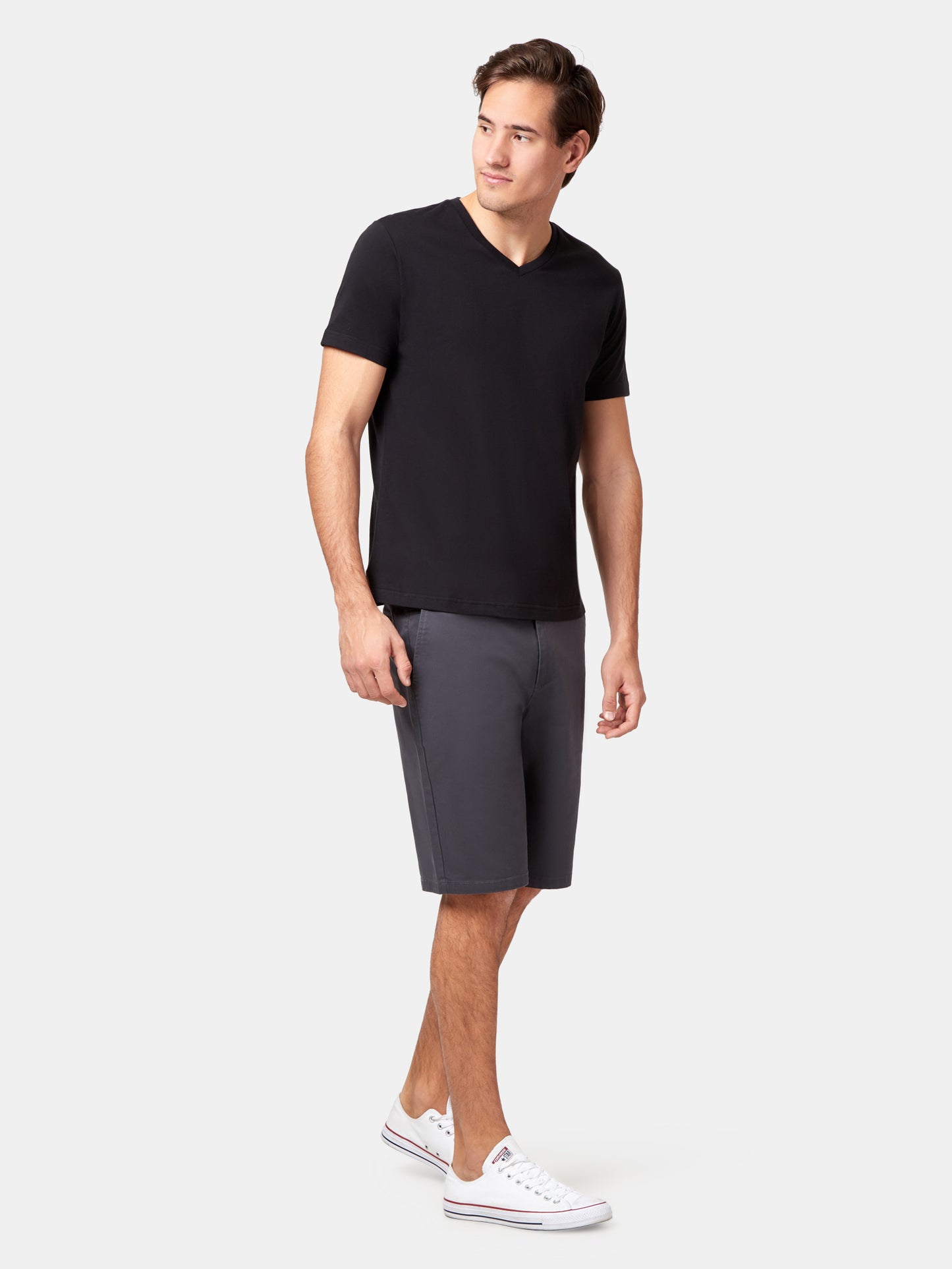 SS Basic Tee V Neck