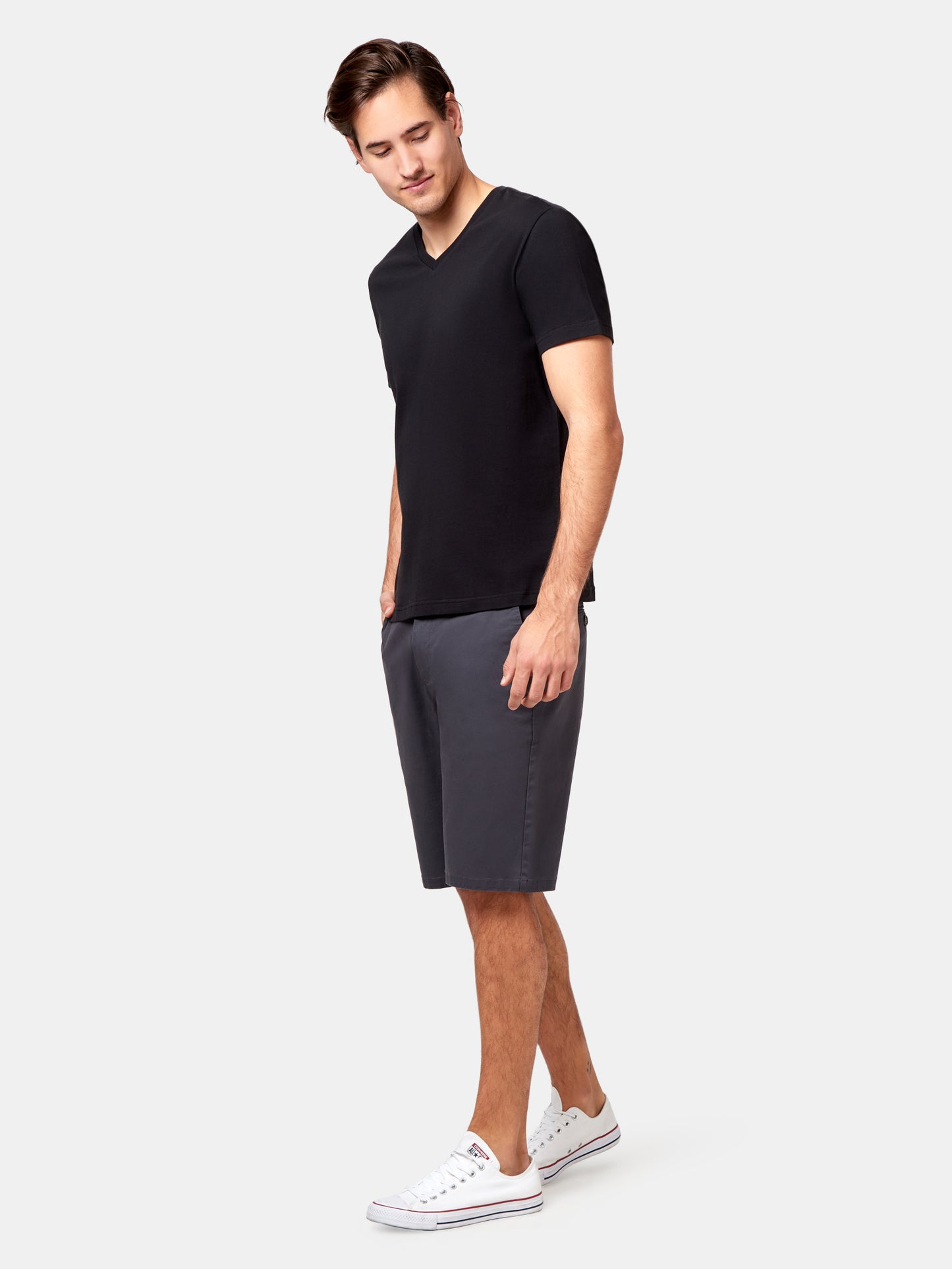 SS Basic Tee V Neck