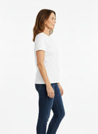 Jeanswest CloudSoft Women's Crew-Neck Tee - Australian Summer Essential S6A-52-273025