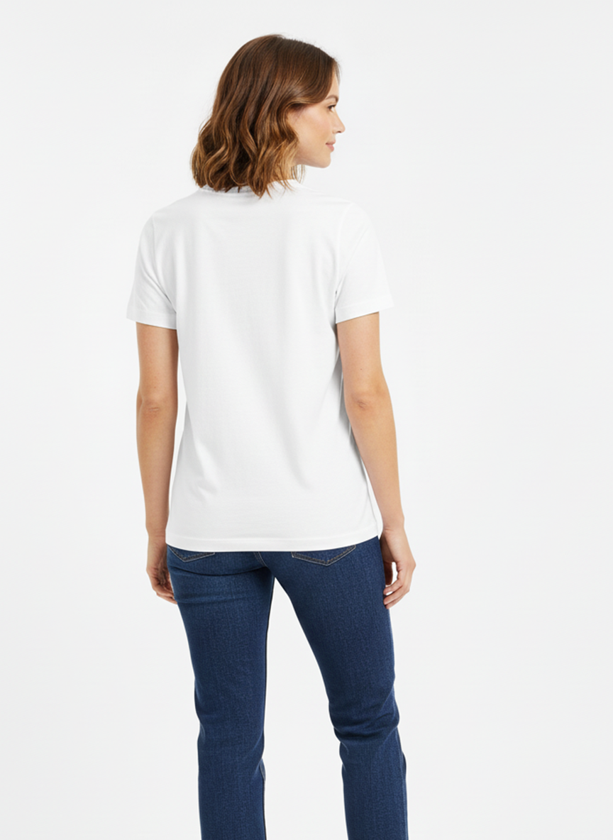 Jeanswest CloudSoft Women's Crew-Neck Tee - Australian Summer Essential S6A-52-273025
