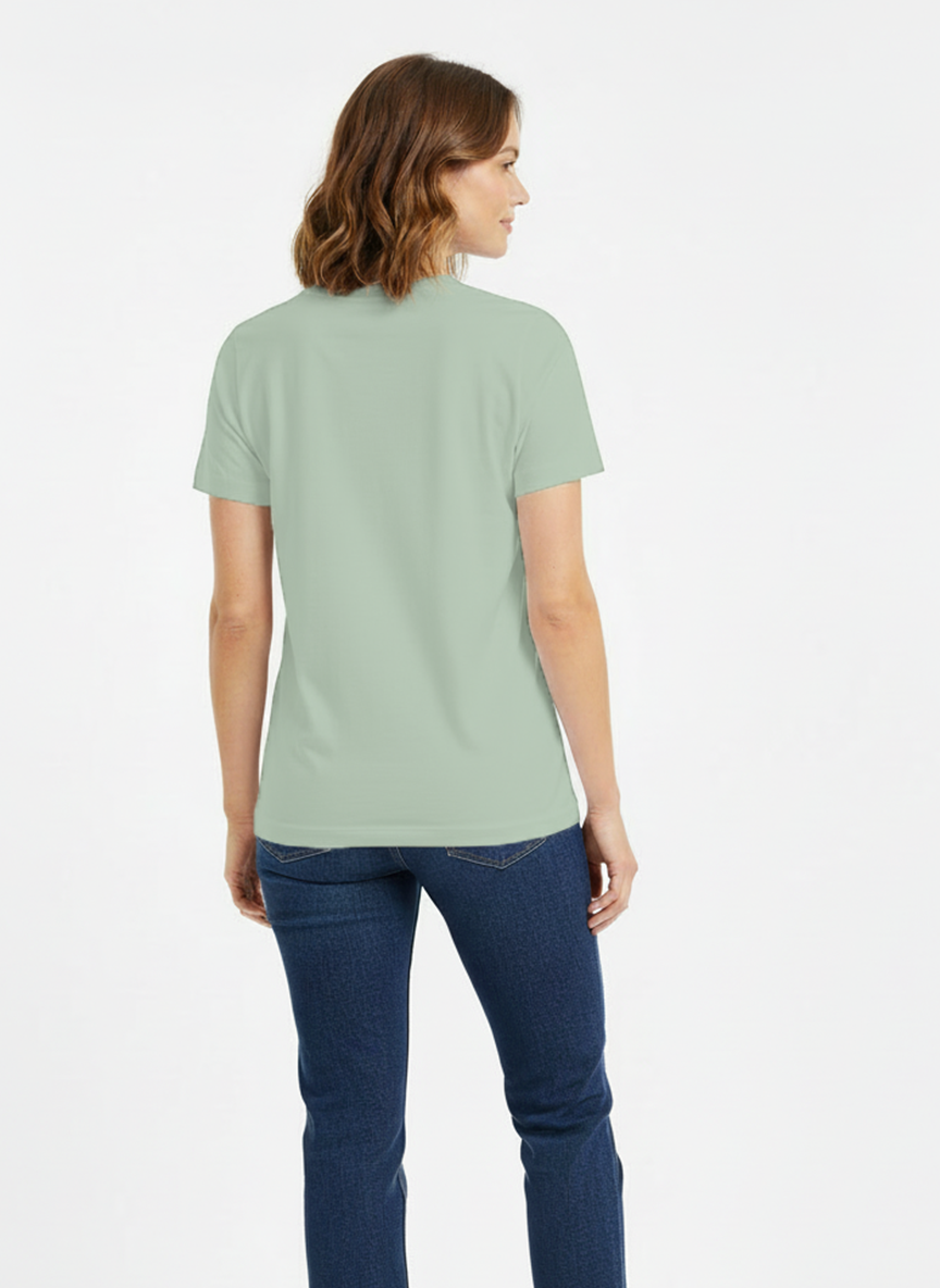 Jeanswest CloudSoft Women's Crew-Neck Tee - Australian Summer Essential S6A-52-273025