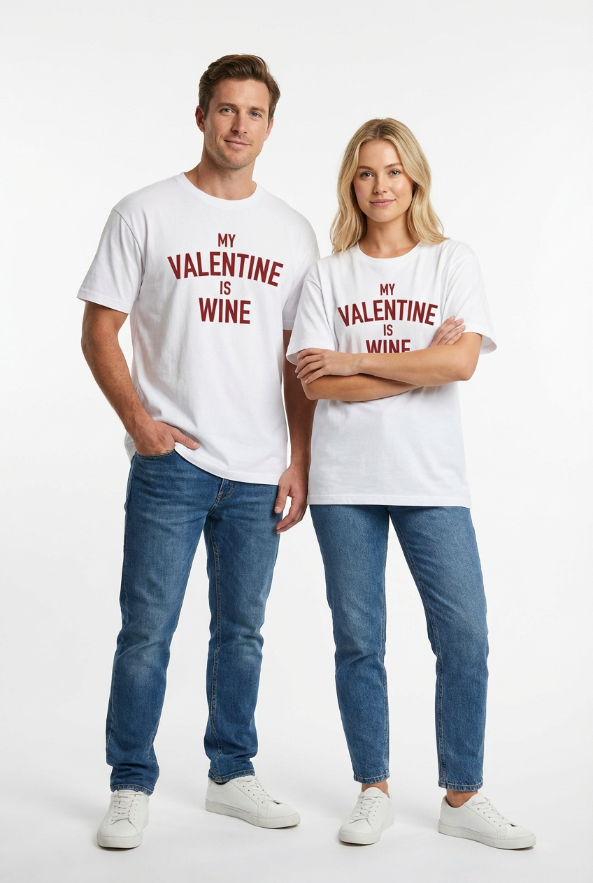 Jeanswest Jeanswest Valentine's Limited Edition Graphic Tee S6A-53-U73007