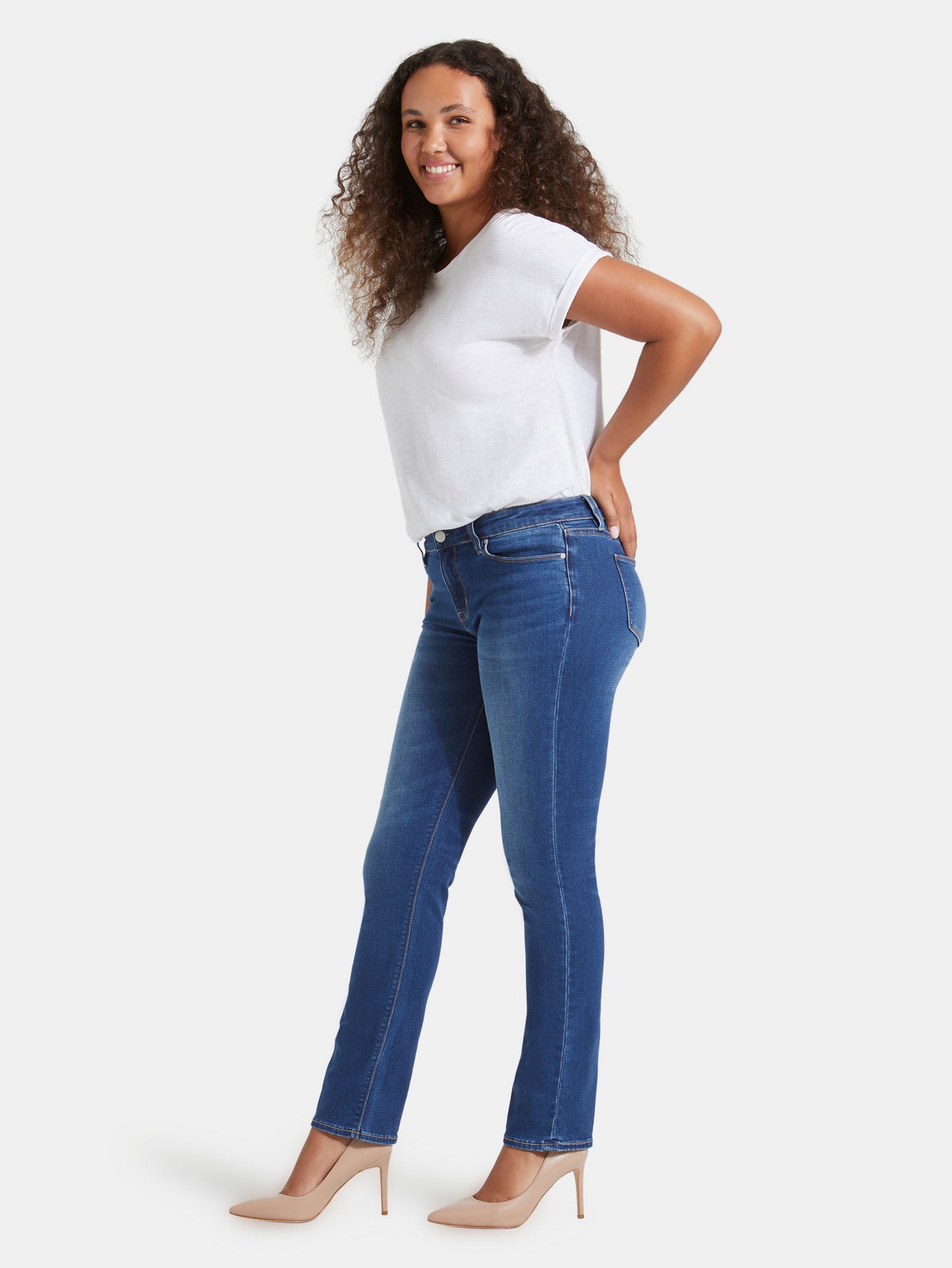 Slim Straight Jeans