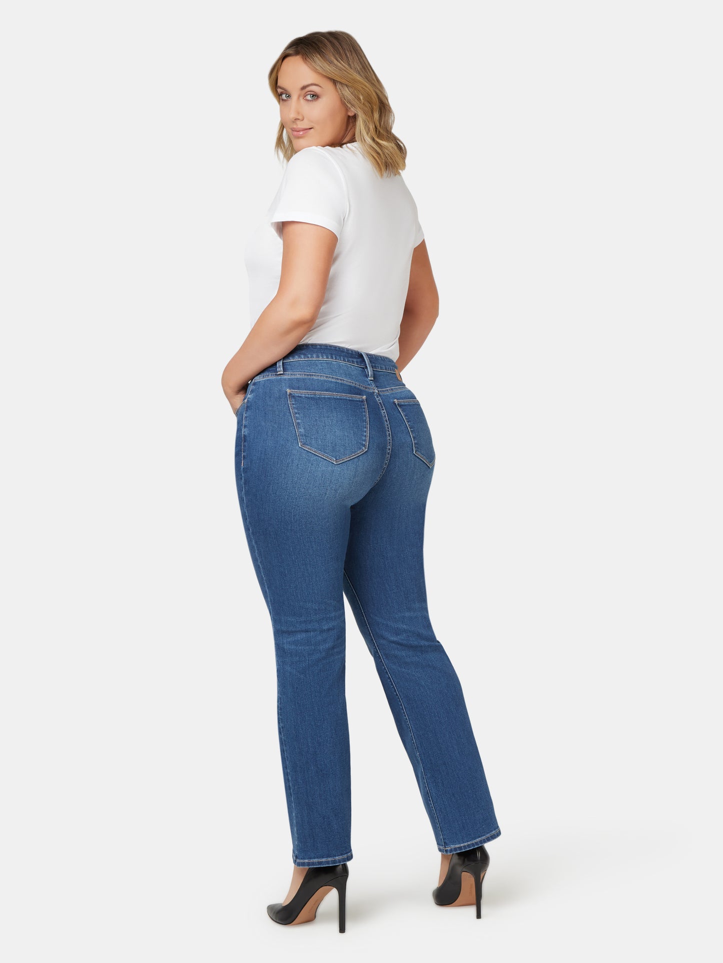 Curve Bootcut Jeans