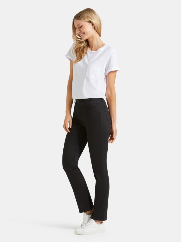 Women's Trimmer Straight Jeans