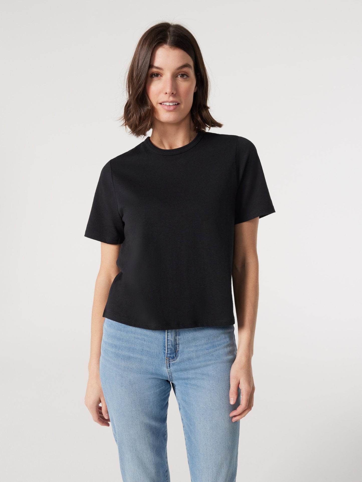Essential Relaxed Crop Tee