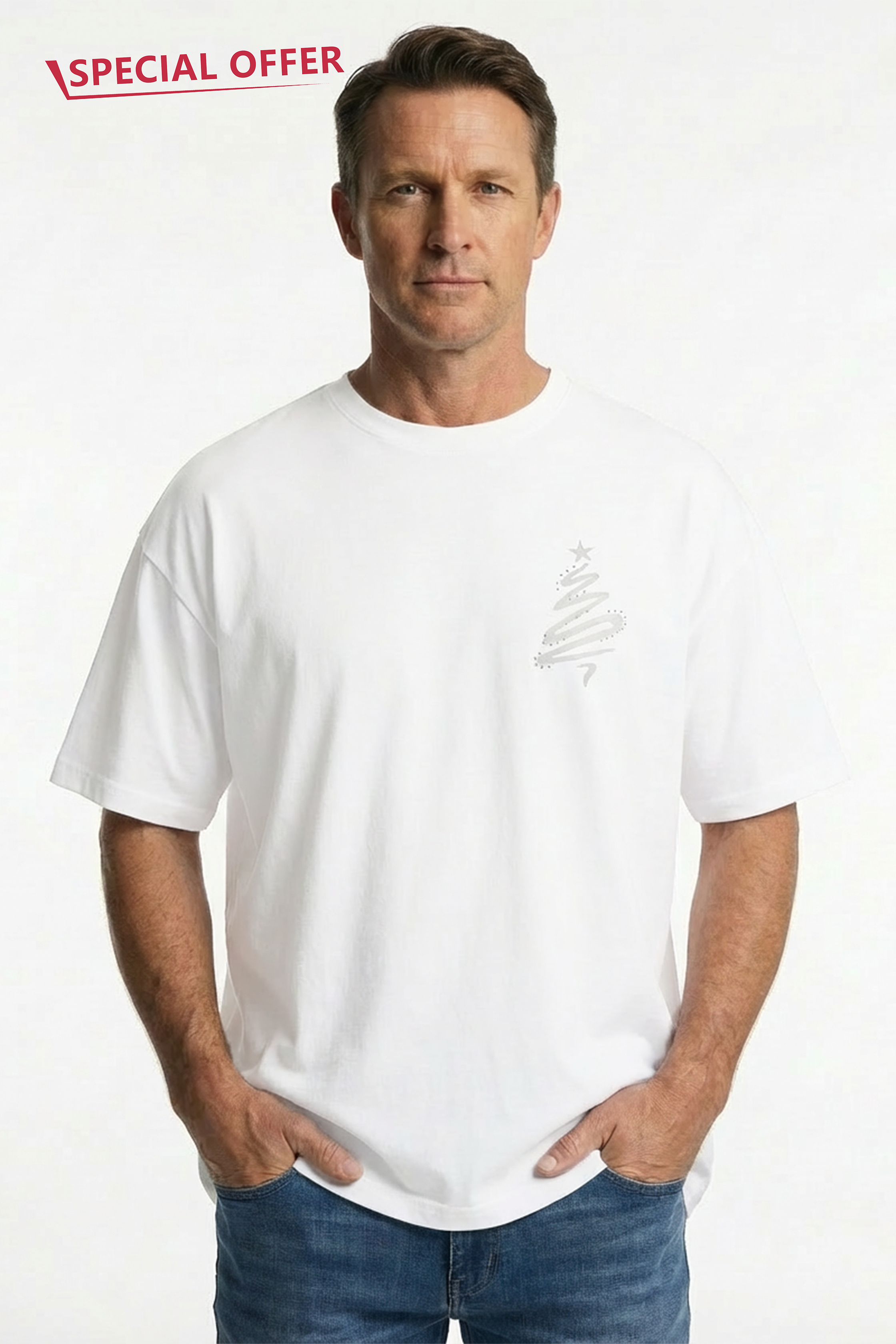 Jeanswest Jeanswest Australian Summer CloudSoft Christmas Tee -S6A-52-173035 Authentic Exploration