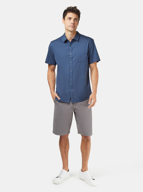 Kennedy Short Sleeve Shirt, Blue, hi-res