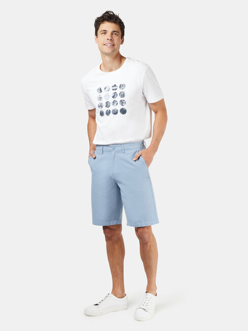 Hayden Textured Chino Short, Light Indigo, hi-res