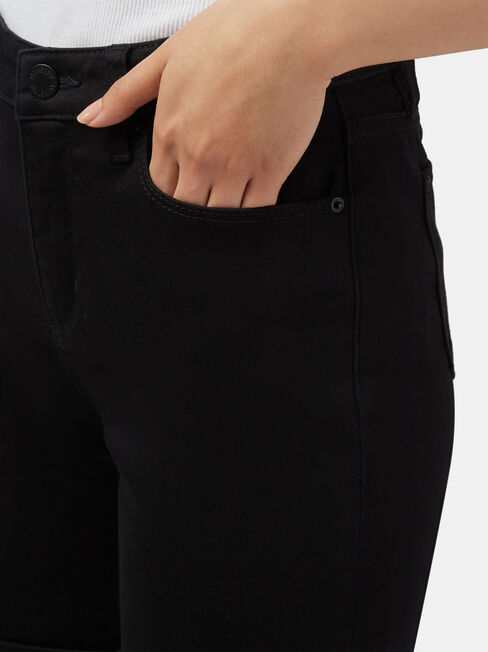 Sophia Bermuda Short Black, Black, hi-res