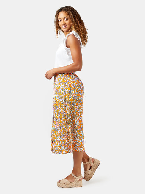Hallie Skirt, Orange, hi-res