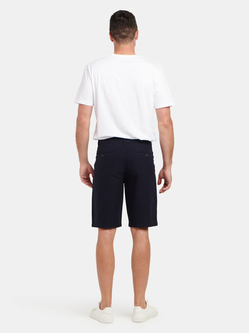 Hayden Textured Chino Short, Blue, hi-res