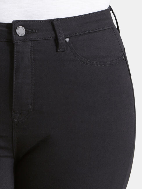 Curve Butt Lifter Skinny Jeans, Black, hi-res