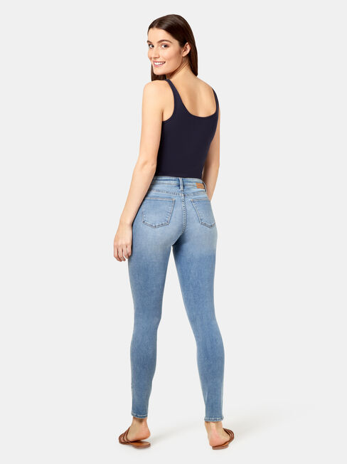 Lola Cotton Basic Tank, Purple, hi-res