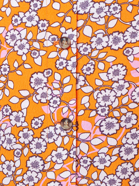 Hallie Skirt, Orange, hi-res