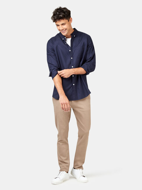 LS Heston Oxford Shirt, Coloured, hi-res