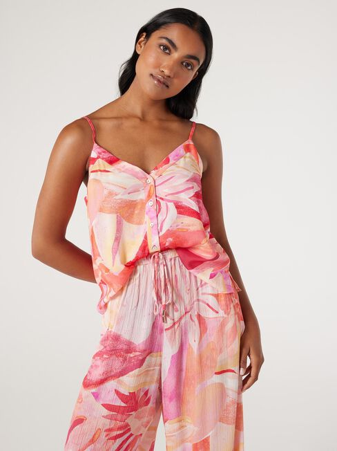 Riri Button Front Top