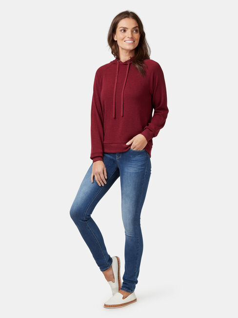 Khloe Soft Touch Hoodie, Pink, hi-res