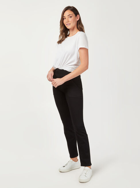 Tessa Luxe Slim Straight Jeans