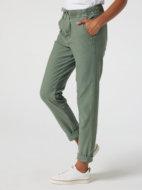 Amelia Luxe Joggers, sage, hi-res