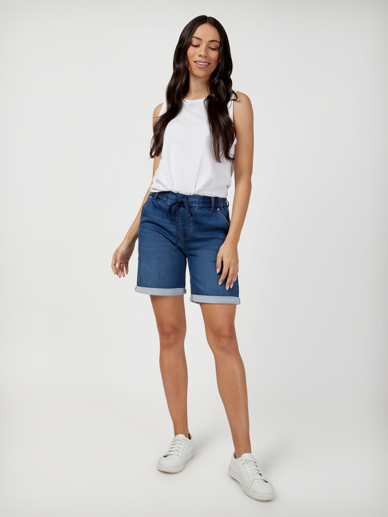 Abbey Luxe Jogger Bermuda Short Jeanswest