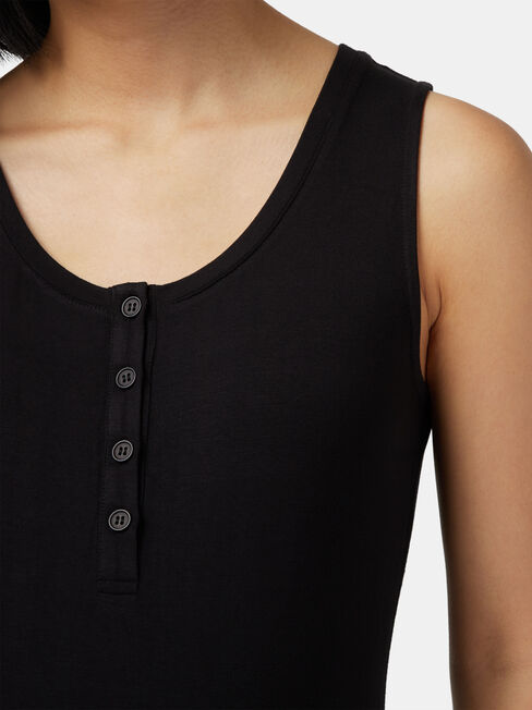 Georgia Henley Maternity Dress, Black, hi-res