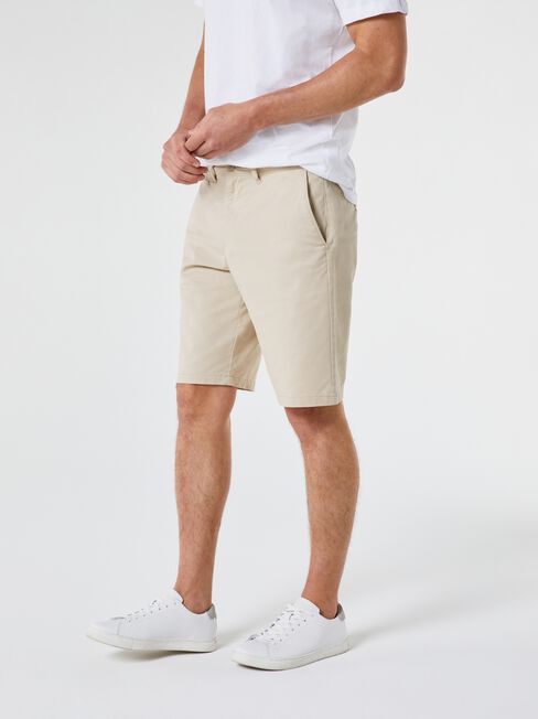 Merrick Chino Short, White, hi-res