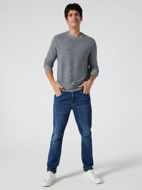 Laurence Textured Crew Knit | Jeanswest