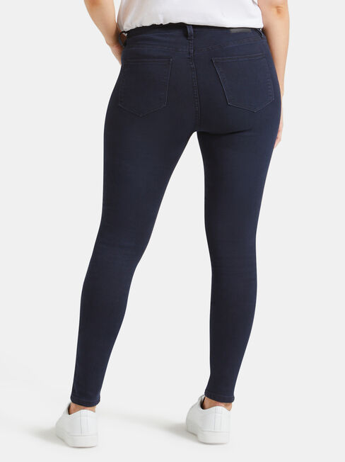 Curve Embracer Skinny Jeans Indigo Ink, Dark Indigo, hi-res